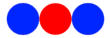 the two particle model of the atom - positron