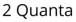 Two Particle Physics - 2 quanta neutrino
